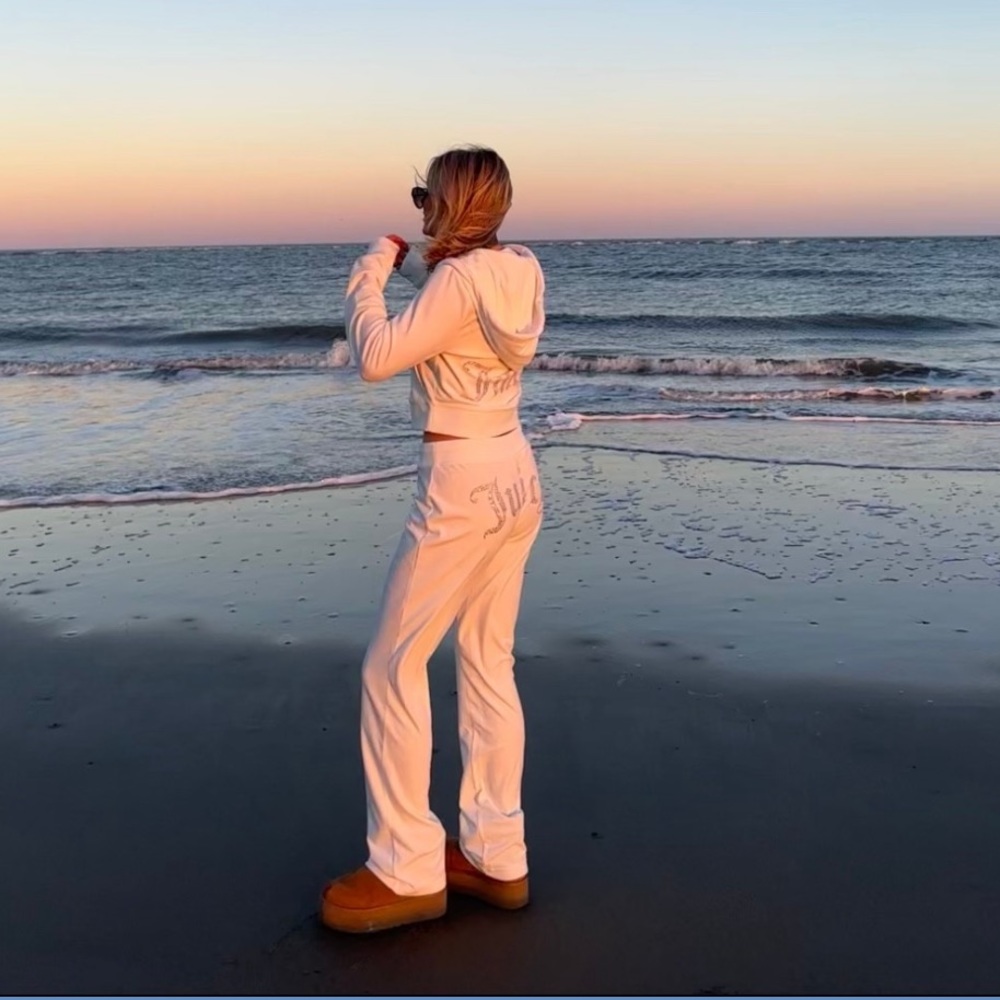White juicy tracksuit